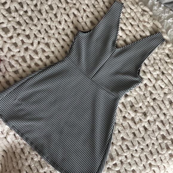 ZARA STRIPPED DRESS - Picture 4 of 5